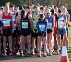 A minutes silence before the start of the senior Heaton Memorial Road Race, Newcastle Town Moor. Photo: David T. Hewitson/Sports for All Pics